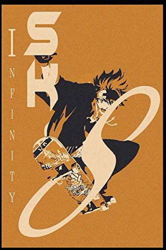 SK8 infinity: amazing note book for you skill skate OR your best friend : note book journal matte cover finish size 6x9 120 PAGES LINED