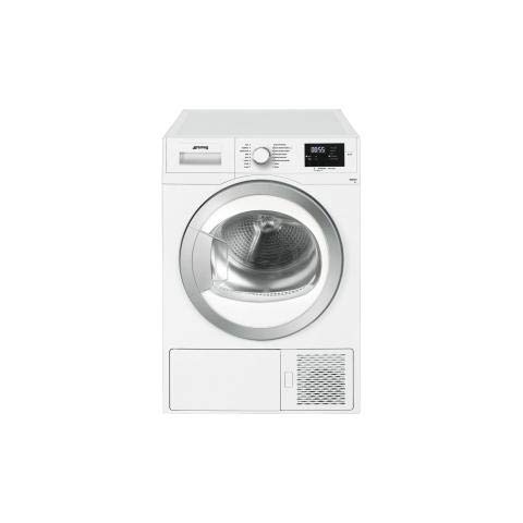 Smeg DHT81EIT Independiente Carga frontal 8kg A+ Blanco - Secadora (Independiente, Carga frontal, Bomba de calor, Blanco, Giratorio, Derecho)