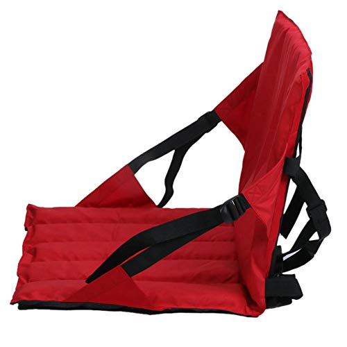 SNIIA Asiento de Kayak Luxury Asiento de Bote Asiento Suave y Antideslizante Respaldo Alto Asiento de cojín Ajustable en Kayak con Respaldo Seguro- 78 x 40cm