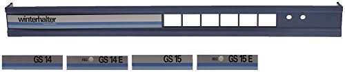 Soporte de invierno para lavavajillas GS14, GS15, GS14E, GS15E GS14/15, ancho 30 mm, altura 57 mm, longitud 598 mm