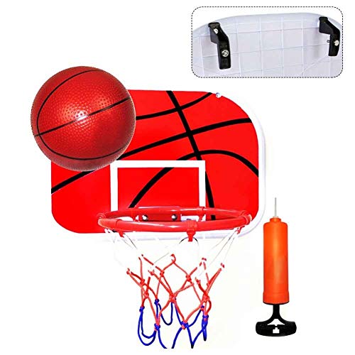 SPLLEADER Baloncesto Los Niños con Balón Rebota Mini Colgante De Interior del Aro De Baloncesto Conjunto Inastillable Formación del Tablero Trasero De Juguete del Sacador Pared Gratuito (Color : 1 M)