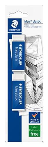 Staedtler 52650BK2DA - Goma de borrar (2 unidades)