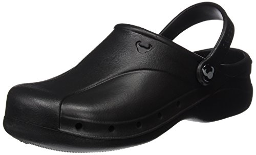 Suecos Skoll, Zuecos de Trabajo Unisex Adulto, Negro (Black), 43 EU