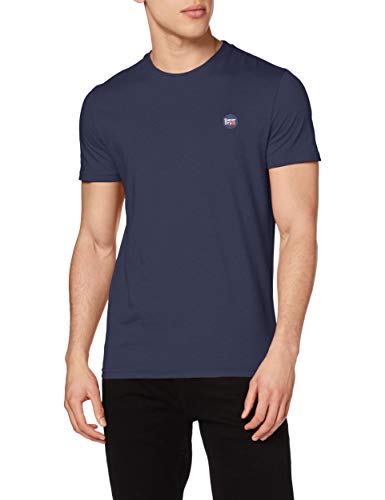 Superdry Collective tee Camiseta, Azul (Rich Navy Adq), XXL para Hombre