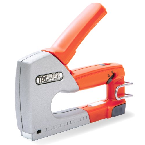 Tacwise 0856 Grapadora Metálica Manual Z1-53, naranja