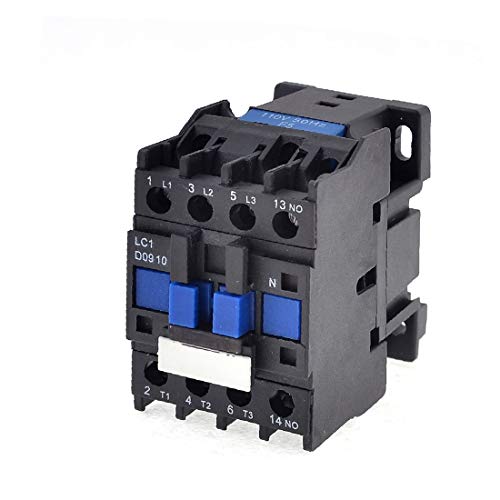 X-DREE LC1-D09 690V Ui alto rendimiento 25A Ith 3 esencial Phase 1NO AC bien hecho Contactor 380V 50Hz 9 Amp(4bd-1c-1d-c19)