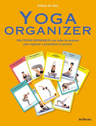 Yoga Organizer: 396 fichas separables con todas las posturas para organizar y personalizar tu práctica