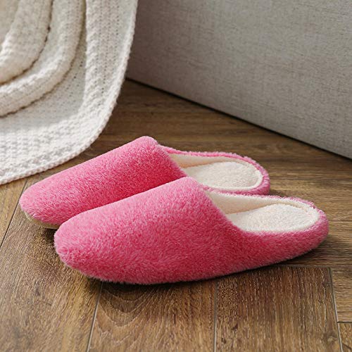 Zapatillas De Estar Dormitorio Envío De La Gota Zapatillas De Casa De Piso Antideslizantes Mujeres Interior Casa De Felpa Zapatillas De Algodón Suave Zapatos Diapositivas para Entrega Rápida Gratuita