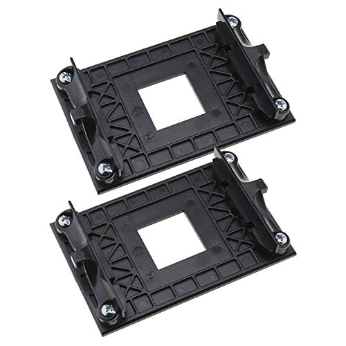 2 soportes para ventilador de CPU para placa base AMD AM4 B350 X370 A320 X470 con tornillos de fijación lateral