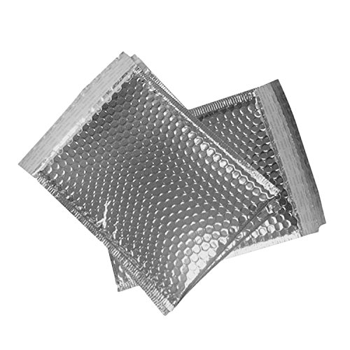 20 piezas de sellado de aluminio de la película de chapa acolchado de la burbuja sobres bolsas 7 x 9inch