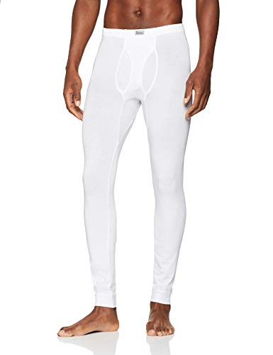 Abanderado TERMALTECH Calzón Largo Pantalones térmicos, Blanco (Blanco 001), X-Large (Tamaño del fabricante:XL/56) para Hombre