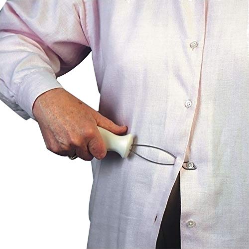 Abrochador de botones, Blanco, Acero inoxidable, Mobiclinic