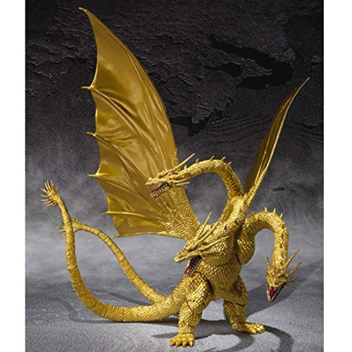 ADISVOT Dragón De Tres Cabezas Dragon Godzilla Quidora Special Edition Limited Clea 1st Generation Do-it-it-it-it A Usted Mismo Puede Ser Recogido, Regalo para Hermanos Y Amigos/Altura 30 Cm / 12 PU