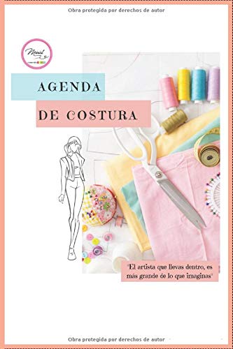 AGENDA DE COSTURA/ MEDIDAS DE DAMA/ VERSIÓN PREMIUM A COLOR: Registar los Datos de Cada Cliente, Medidas, Diseño, Mostrario de Telas y Materiales/ Edición a color