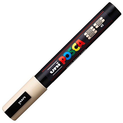 Art-Manufacture-Design uni-ball POSCA PC-5M - Rotulador, color beige