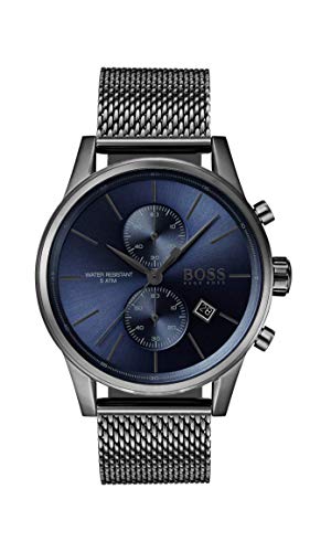 BOSS - Reloj casual de cuarzo para hombre, color gris (modelo: 1513677)