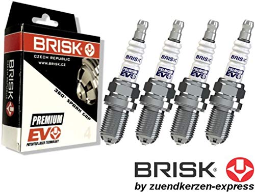 BRISK Premium EVO DR17SXC 1899 Bujías de Encendido, 4 piezas