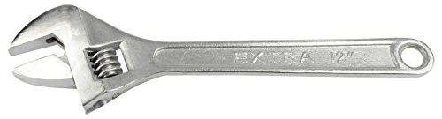 Brüder Mannesmann – Llave inglesa, 12 pulgadas, cromado pulido, 1 pieza, M 120 – 12