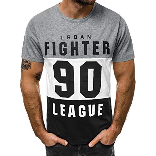 Camisetas Hombre Manga Corta Nuevo Promociones Blusa Impresión Tops Hombre Verano Reducción de Precio