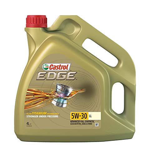 Castrol 15668A EDGE Titanium Aceite para Motor FST 5W-30 LL, 4L (Sello inglés)