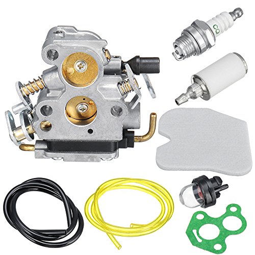 ChaRLes Carburetor Carb Kit Para C1T-W33 Carburador 4 Zama Husqvarna 240 240E 235 235E