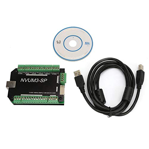 Controlador de movimiento CNC, tarjeta de control de movimiento Chacerls, tarjeta controladora de movimiento USB MACH3, placa de 100 kHz para motor paso a paso NVUM3-SP