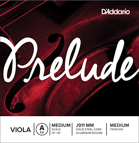 D'Addario Prelude - Cuerda individual La para viola, escala media MM, tensión media