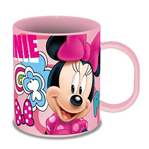 Disney KD-MI17833 Taza Plástico Polipropileno de Minnie Mouse, Multicolor