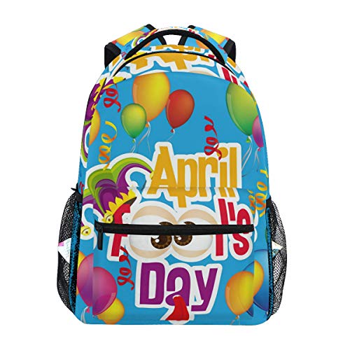 DXG1 - Mochila de día de Abril para Mujer, Hombre, Adolescente, niña, Escuela, Bolso de Libros, Suministros Casuales