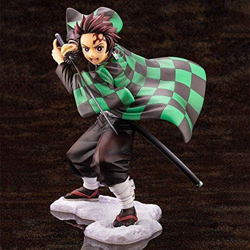 Estatua de anime Demon Slayer Kimetsu no Yaiba Artfx Nezuko Kamado Tanjiro Kamad PVC Figura de acción Figura de Anime Modelo Juguetes Colección Muñeca Regalo 15 CM Anime Estatuas de superhéroes Regalo