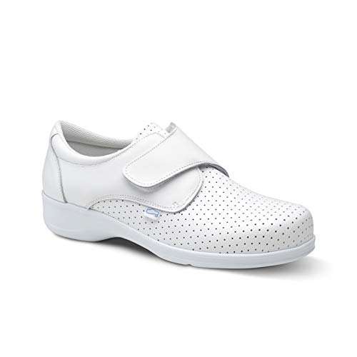 Feliz Caminar Beta, Zapatos Sanitarios, Blanco, 39 EU