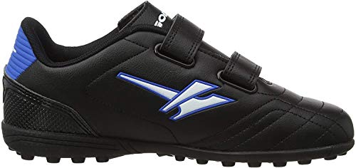 Gola Gola Magnaz Vx Twin Bar Botas de fútbol Niños, Negro (Black/Blue Blue), 27 EU (9 UK)