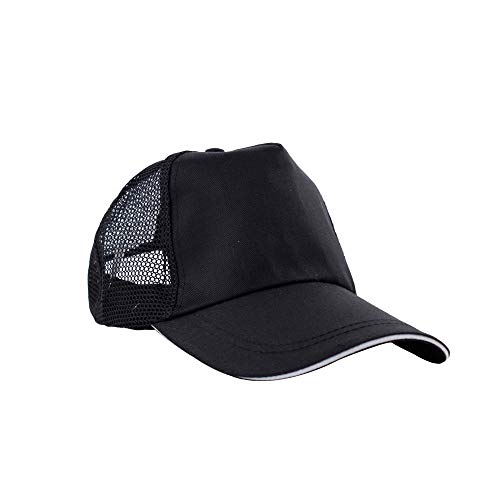 Gorra de Malla Trucker Béisbol Camionero Sombrero Rejilla Deportiva Verano Ajustable Color sólido Unisex (ZSH-801, Talla única)