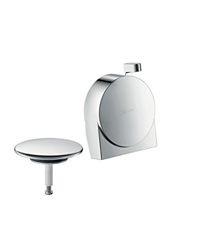 Hansgrohe 58117000 Exafill S embellecedor y tapa para bañeras normales y especiales, cromo