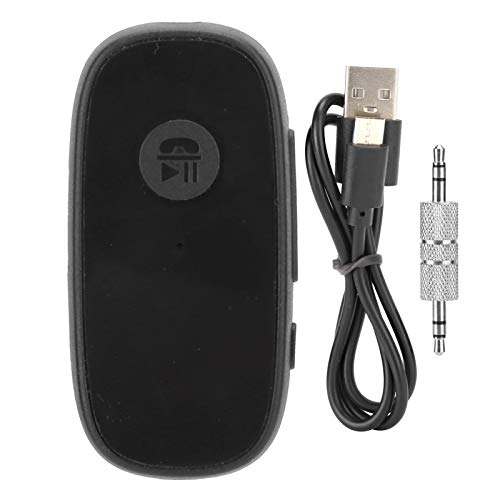 Haokaini Clip de Cuello Auricular Bluetooth 3. Adaptador de Música Estéreo de 5 Mm Transmisor Bluetooth Receptor