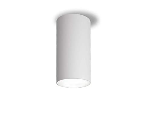 Homemania - Lámpara de Techo One, plafón, de Pared, Color Blanco, Aluminio, 10,5 x 10,5 x 21 cm, 1 LED, 15 W, 1097 LM, 3000 K, 220-240 V