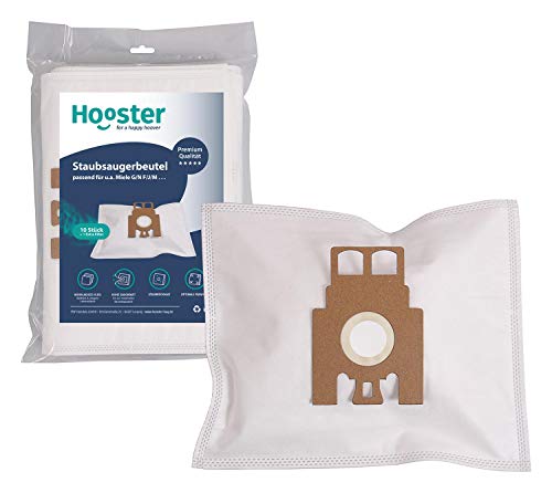 Hooster - 10 bolsas de aspiradora para Miele Electronic 2060/2060.0/2060/0/2060-0 con filtro adicional de fieltro