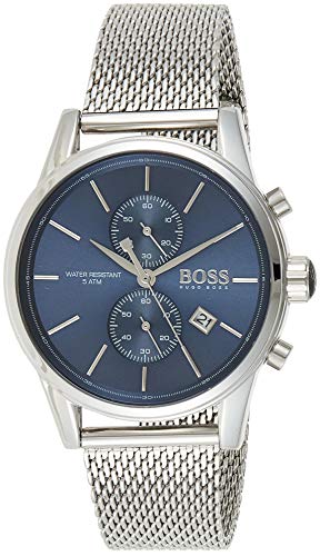 Hugo BOSS Reloj Cronógrafo para Hombre de Cuarzo con Correa en Acero Inoxidable 1513441