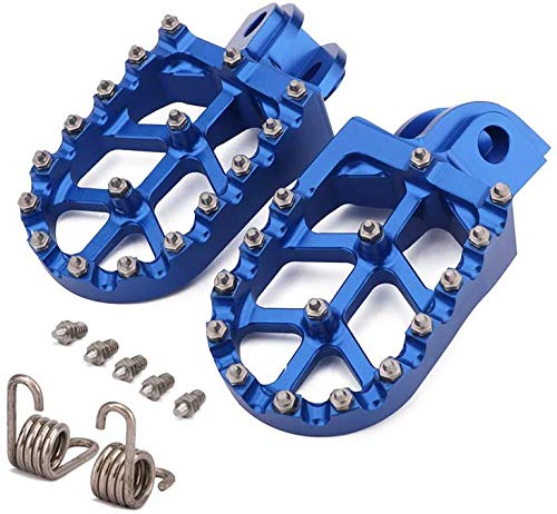 JFGRACING Piquetas CNC para motocicleta Husqvarna 65-701 TE TC FE FC ENDURO SUPER MOTO 14-19 FS450 15 Husaberg todos los modelos 08-14