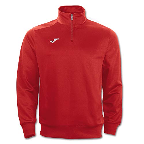 Joma Sudadera Faraon Rojo Media Cremallera, Hombres, Rojo-600, S