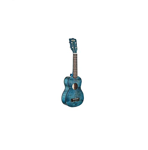 Kala KASEMB - Ukelele, clavijero de engranajes, acabado satinado, color azul