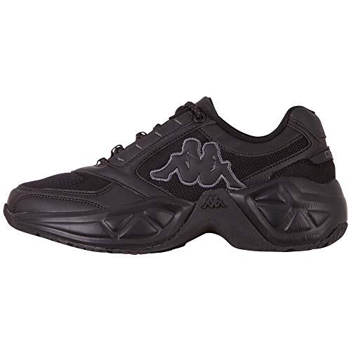 Kappa Krypton, Zapatillas Unisex Adulto, 1111 Black, 45 EU