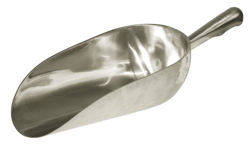 Kerbl Pala medidora de Aluminio 2500 g, Modelo Redondo