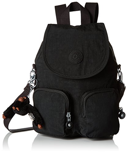 Kipling Firefly Up, Mochilas para Mujer, Negro (True Black), 22x31x14 cm