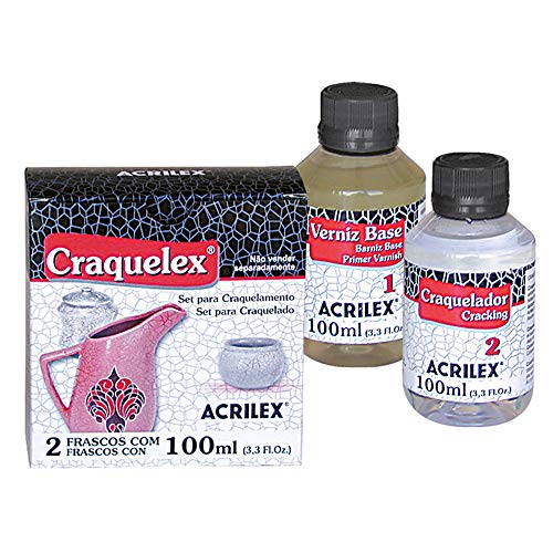 KIT PARA CRAQUELADO 2 PASOS 2X100ML CRAQUELEX ACRILEX