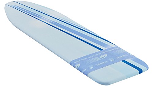 Leifheit Funda de planchar Thermo Reflect Glide & Park Universal que refleja el calor y el vapor, funda acolchada para tabla de planchar, funda elástica