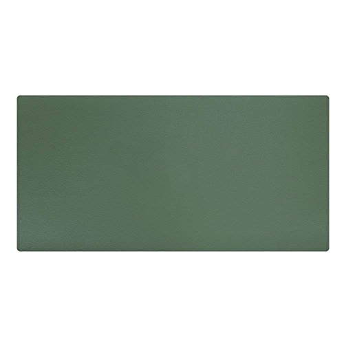 LiLan Alfombrilla de Escritorio Cuero Grande, 600x300mm, Verde