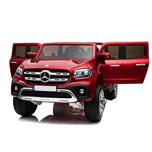 Mercedes Pickup X Class 2 Plazas 12V MP4 Rojo Metalizado