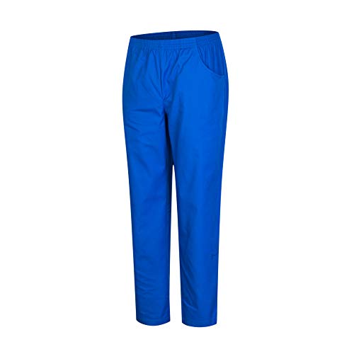 MISEMIYA - PANTALÓN Sanitarios Unisex Cintura ELÁSTICA Uniforme Laboral MÉDICO Enfermera Limpieza Veterinaria SANIDAD HOSTELERÍA- Ref.8312 - M, Azul Royal