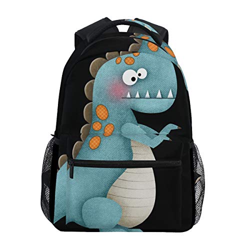 Mochila Escolar de Dinosaurio Azul, Mochila de Viaje, Mochila de Libro, Mochila para portátil, Mochila Casual para Viajes/colegios/Trabajo